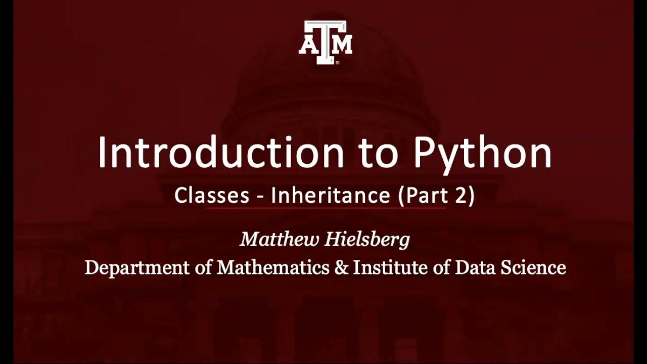 08 01 02 classes - YouTube