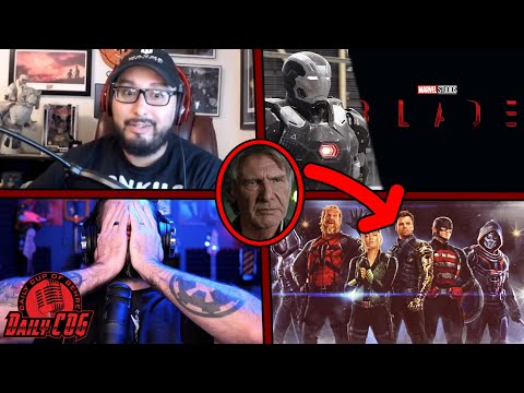 CRAZY MCU News! Blade, Armor Wars Shake-Up & Ford For Thunderbolts? | D-COG