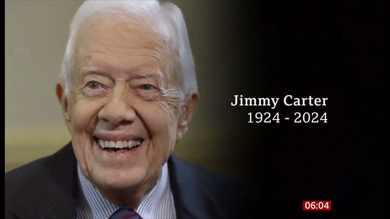 Jimmy Carter passes away (1924 - 2024) (USA) - UK News - 30/Dec/2024