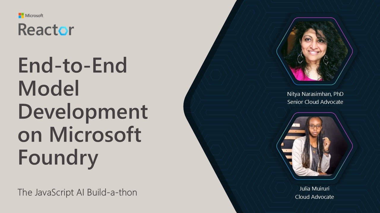 End-to-End Model Development on Microsoft Foundry