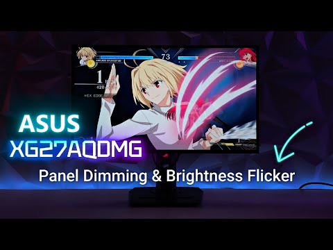 ASUS XG27AQDMG Glossy OLED Flicker Test | Fighting Games Reveal Major Issue