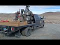 Nevada Desert Getting our off grid  bath house delivered! Episode #4