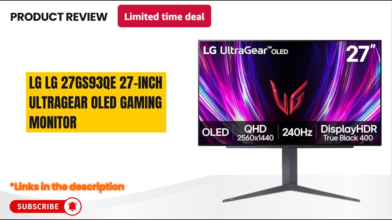 LG 27GS93QE OLED Gaming Monitor Review (2026) 🔥 240Hz 0.03ms QHD