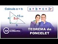 TEOREMA de PONCELET. Calcular a + b 📌 | Aprendiendo Matemática
