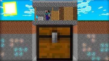 I FOUND A GIANT CHEST UNDER VILLAGE FORGE IN MINECRAFT! NOOB vs PRO. 100% TRAP TROLLING