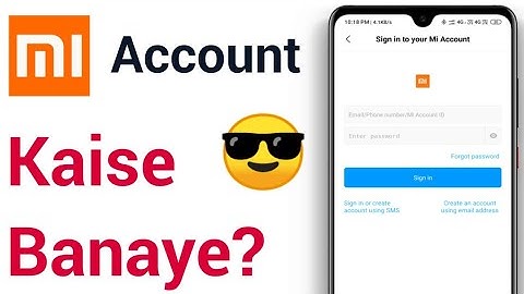 Mi account kaise banaye | How to create mi account | Mi id new account