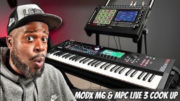 Made Crazy Beat with the New Yamaha MODX M6 & Akai MPC Live 3🔥