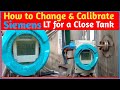 How to calibrate level transmitter for a close tank ।। Siemens dp transmitter calibration.