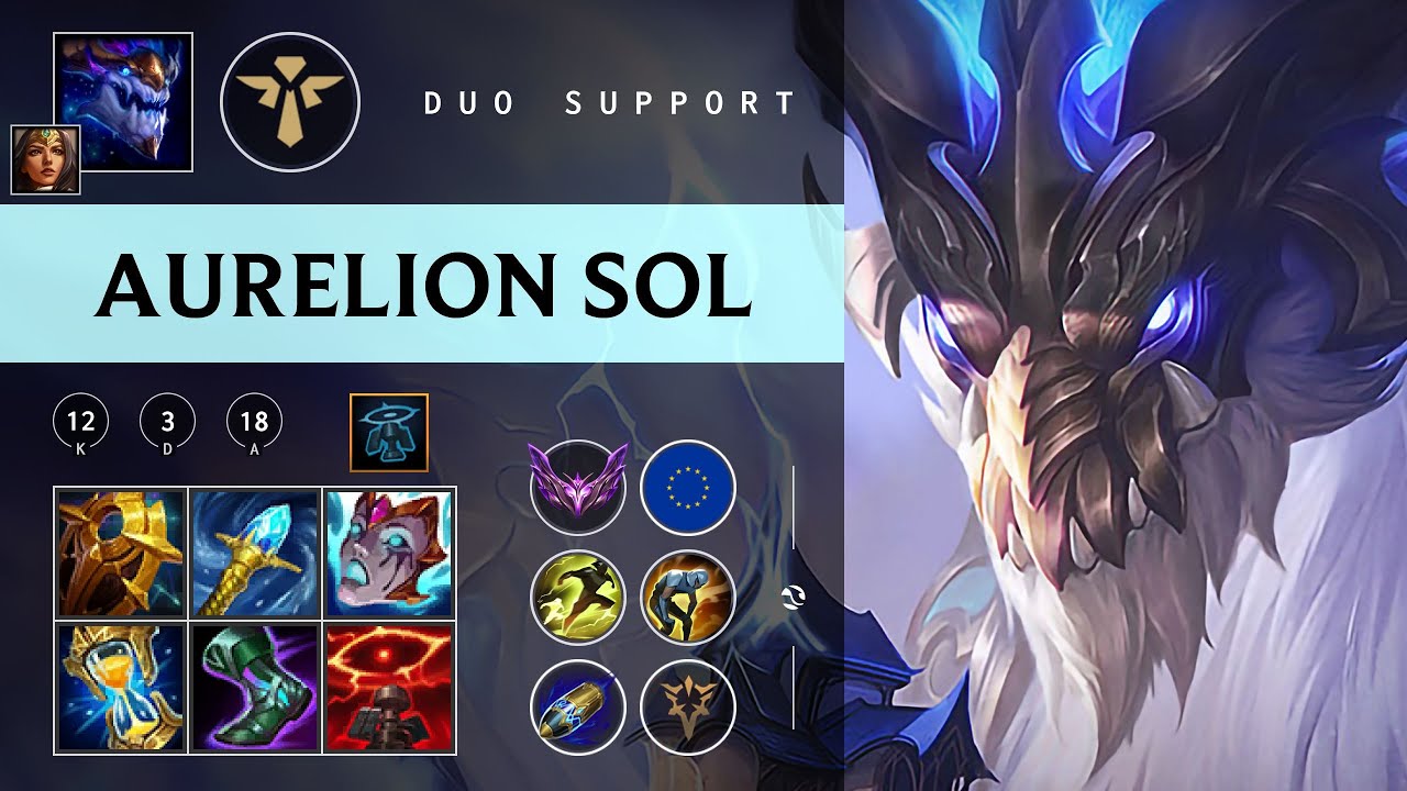Aurelion Sol Support vs Lulu - EUW Master Patch 26.01