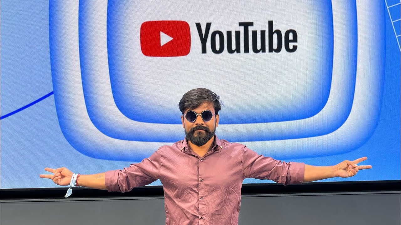 Vlog - YouTube Creator Community Event Meet up 2024 in Google Office Gurgaon 😍✌️