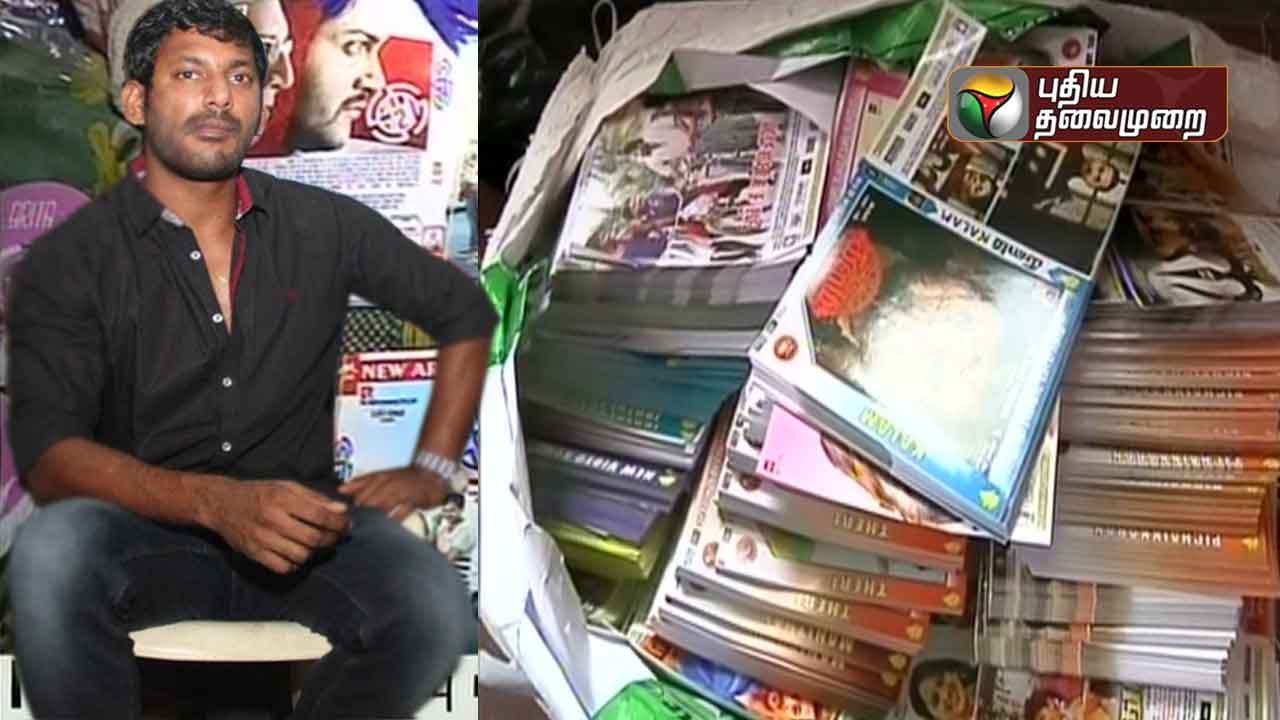 Actor Vishal, Secretary, Nadigar Sangam speaking to Puthiyathalaimurai on video piracy