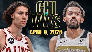 Chicago Bulls vs Washington Wizards Full Game Highlights – April 9, 2026 | NBA Season