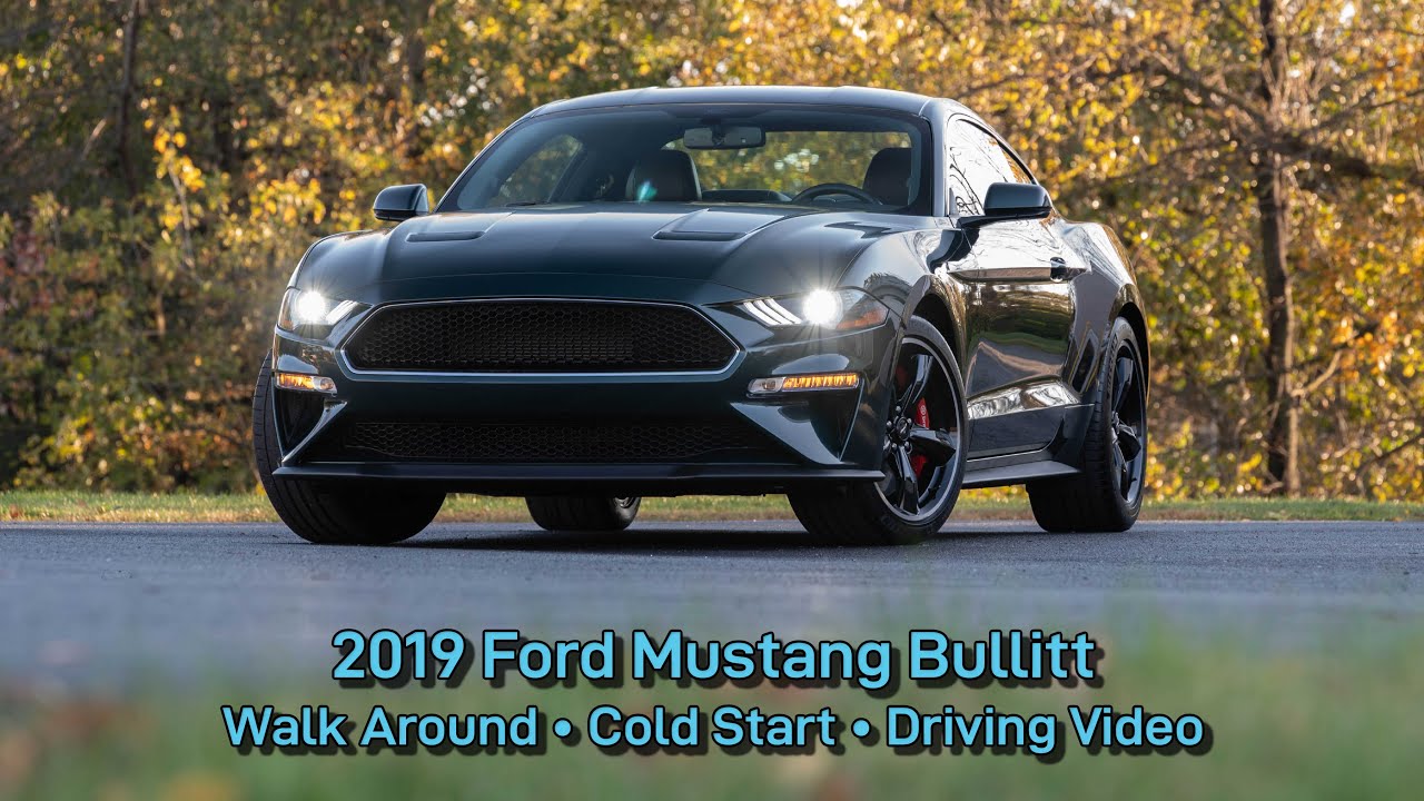 2019 Ford Mustang Bullitt - 5,400 Miles