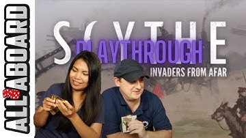 SCYTHE with INVADERS FROM AFAR | Board Game | 2-Player Playthrough | Broken Hearts and Rusted Gears