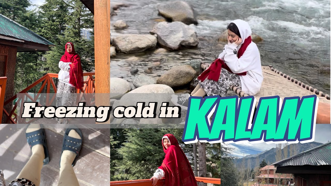 Sakht thand se bura haal hogaya 🥶| Kalam tour | cottage tour | Maimoona shah vlogs