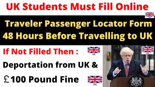 UK Students - Be Alert & Fill This Form ! Study in UK ! September Intake ! Study Visa ! Flight to UK