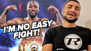 DAVID AVANESYAN FIRES BACK AT FANS SAYING HES EASY WORK FOR CRAWFORD! SAYS SHOCK UPSET COMING!