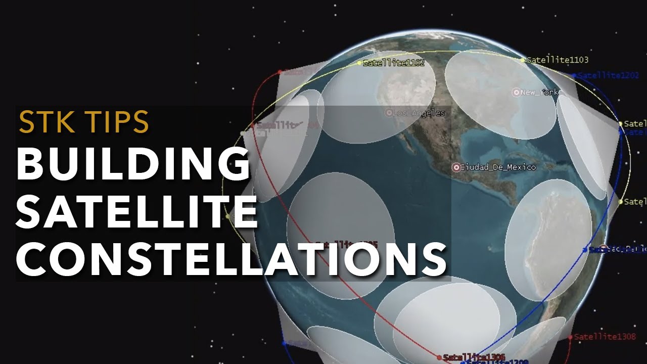 STK Tip Building Satellite Constellations YouTube