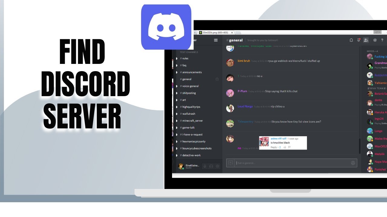 HOW TO FIND DISCORD SERVERS TO JOIN - YouTube