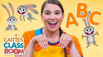 ABC Hop! 🐰 | ABC Movement Game for Kids | Songs From Caitie
