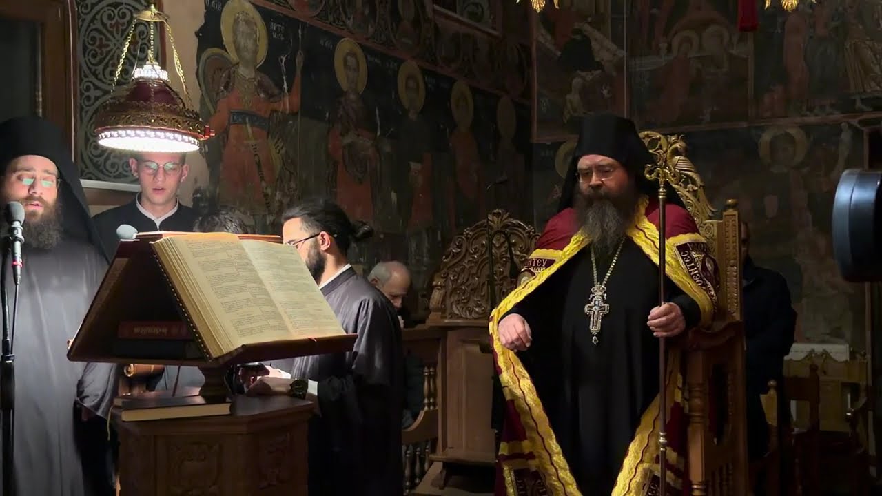 Κύριε εκέκραξα ήχ.δ’ Ιακώβου Πρωτοψάλτου ~ π.Χερουβείμ Τσίνογλου