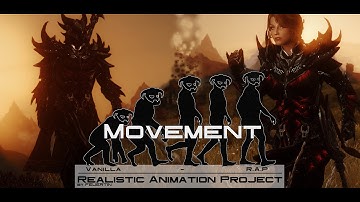 Realistic Animation Project - Movement - Skyrim Mods [4K]