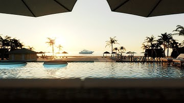 Tann Beach Resort 3D Full CGI Animation - ANIMIN STUDIO