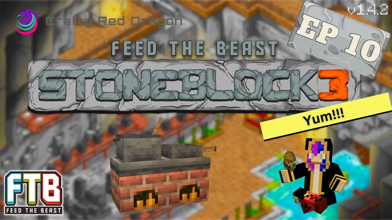 All the Foods!! Stoneblock 3 Bedrock Edition Ep 10 - YouTube