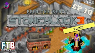 All the Foods!! Stoneblock 3 Bedrock Edition Ep 10