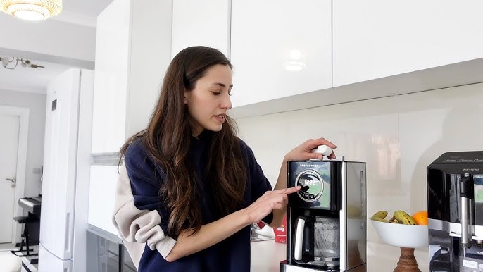 REVIEW PARIS RHÔNE 12-Cup Drip Coffee Machine Glass Carafe Keep Warm,  Self-Cleaning, reusable filter 
