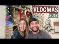 Decorating for Christmas in our First House! Vlogmas Day 1!