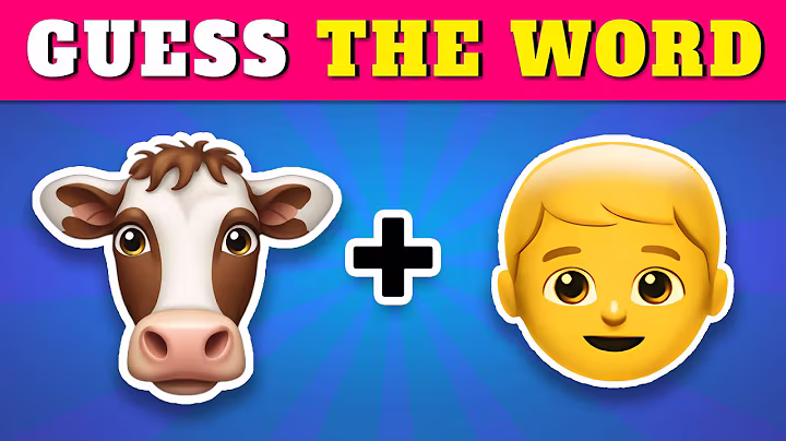 Guess the WORD by Emojis? 🤔 Emoji Quiz Challenge (100 Words) 2024 | Quiz Rainbow