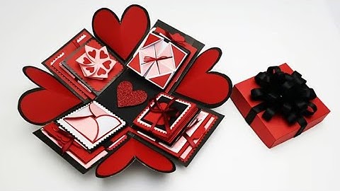 Explosion box tutorial for beginners (Part-2) For Birthday / Anniversary