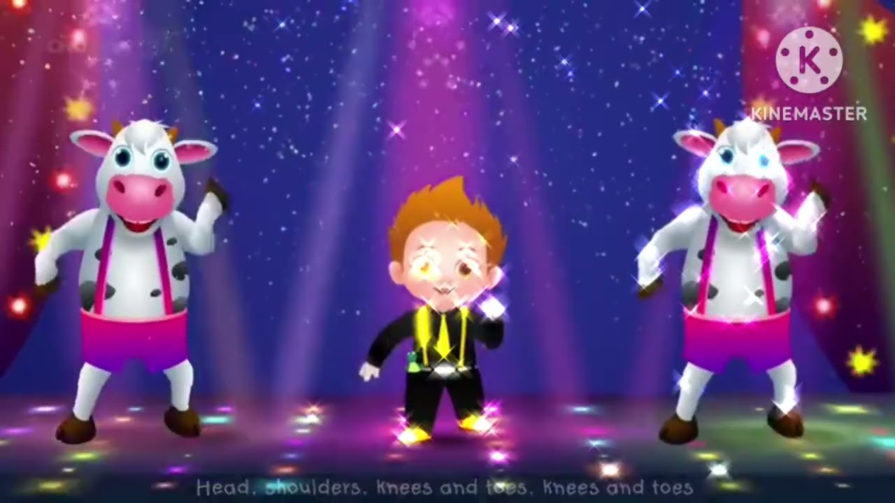 Head shoulder knees and toes effect(chuchu TV effect)