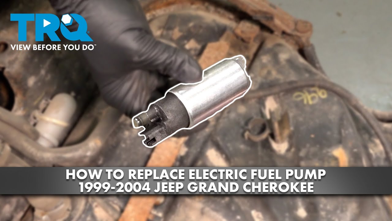 How to Replace Electric Fuel Pump 1999-2004 Jeep Grand Cherokee - YouTube