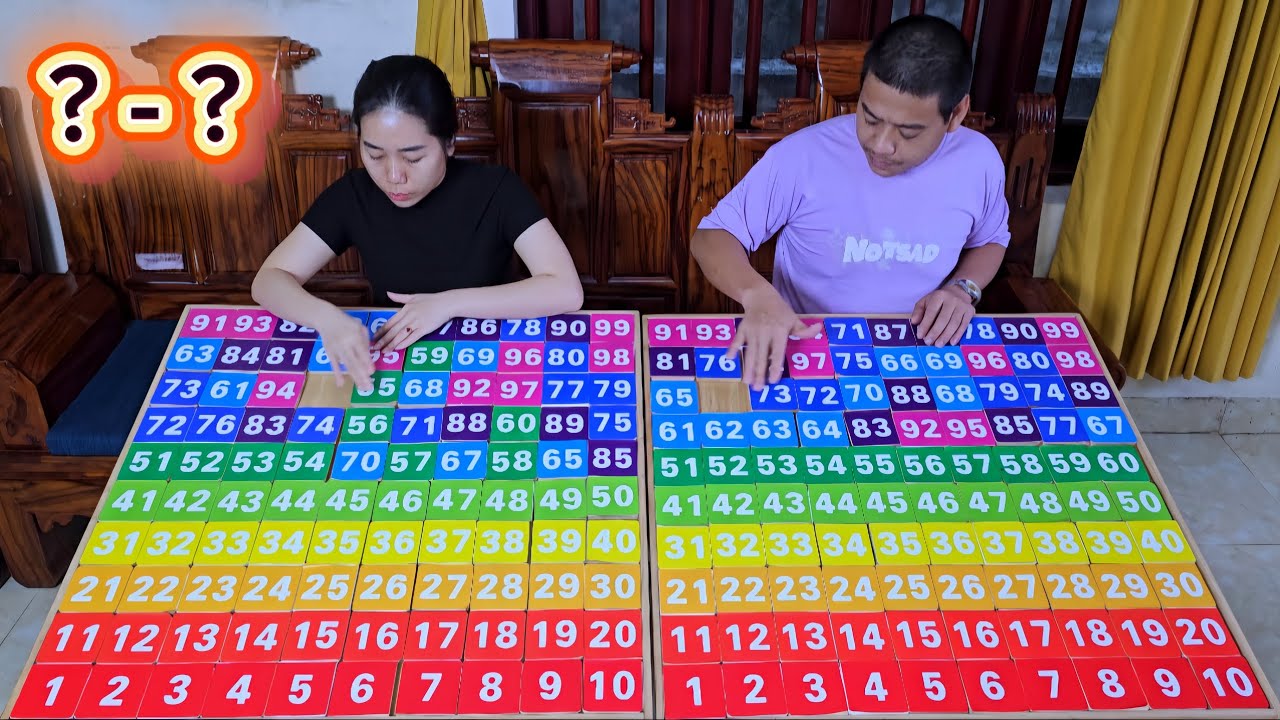 🧠 Numpuz 10x10 | IQ-training number puzzle game ☆ level 02