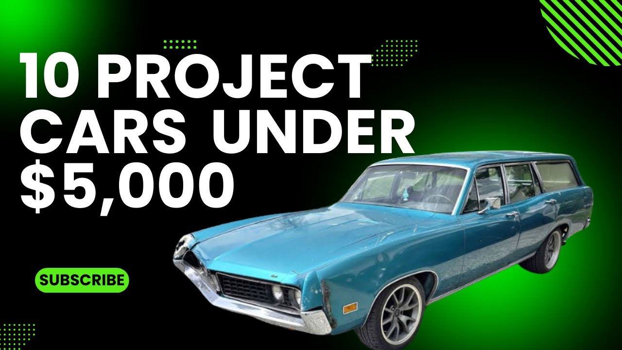 Project Facebook Cars 10 Interesting Project cars found on Facebook marketplace for under ...