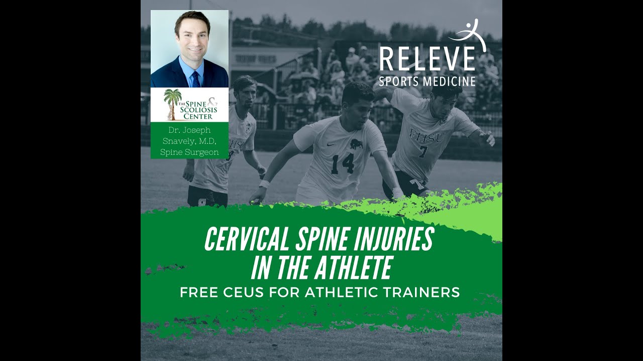 Cervical Spine Injuries in the Athlete - YouTube