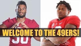 Live! 2017 NFL Draft 49ers Fans Reaction To The 1st Rd Picks Solomon Thomas & Reuben Foster
