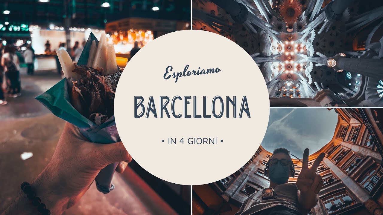 Il mio viaggio a Barcellona DA SOLO (cosa vedere in 4 giorni) - YouTube