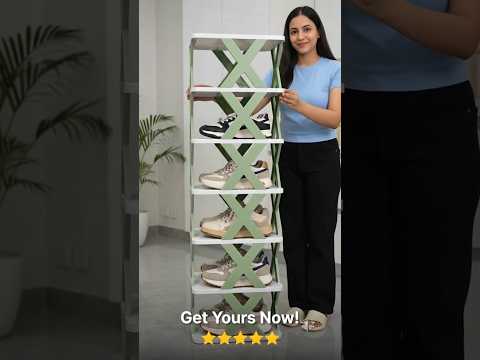 Foldable Shoe Case 👟 | Smart & Space-Saving Shoe Organizer #Shorts