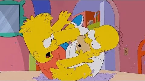 Why does Bart calls Homer Homer?