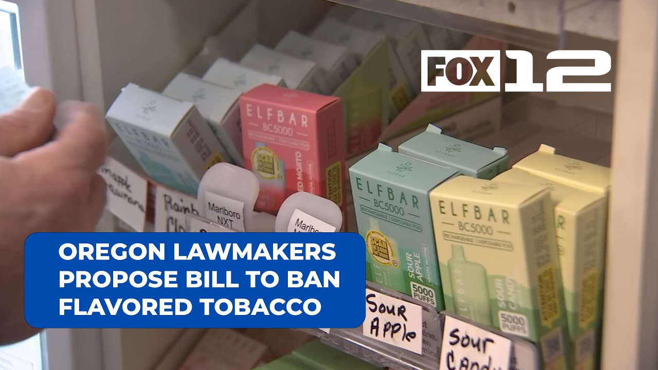 Oregon lawmakers propose bill to ban flavored tobacco YouTube