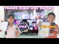 Bui hc online ca trang v vinh  trang and vinh 