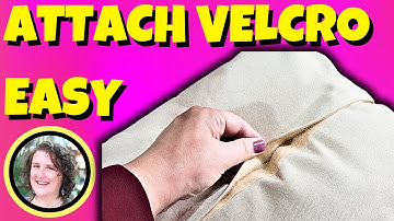 How to attach Velcro to fabric Sewing Velcro Sewing Tutorial