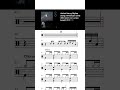 Harry Styles - American Girls Drum Transcription #drumtranscription #drumscore #harrystyles