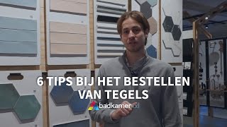 6 Tips bij het bestellen van tegels | Tips & Advies | Badkamerxxl