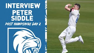 🗣 The follow-on is the first target for us | Peter Siddle post day 2 v Hampshire