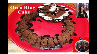 Oreo Cake Recipe At Home | Oreo bundt Cake in Hindi |Easy Oreo Cake Design| Tasty Cake Recipe