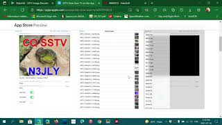 SSTV apps Windows Android and IOS for decoding slow scan television pictures screenshot 3